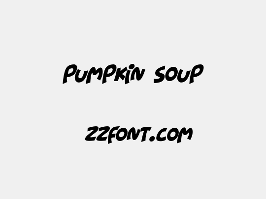 Pumpkin Soup