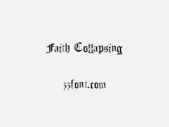 Faith Collapsing
