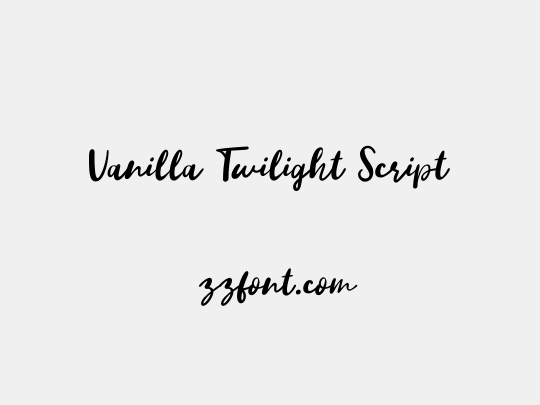 Vanilla Twilight Script