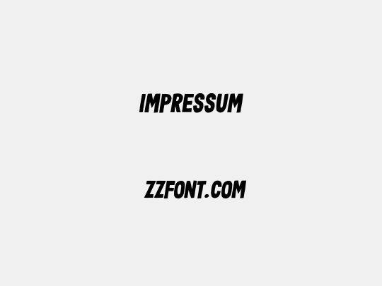 Impressum