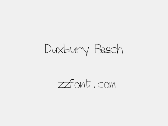 Duxbury Beach