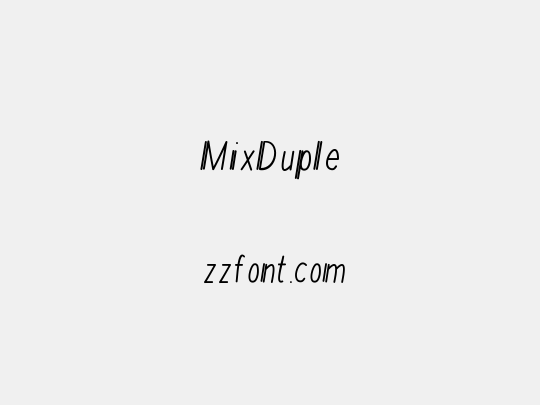 MixDuple