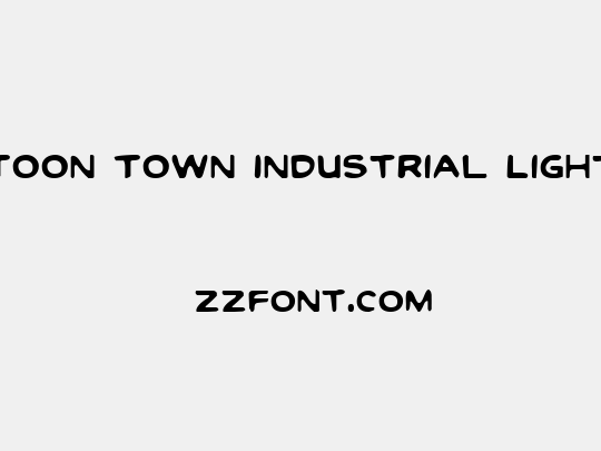 Toon Town Industrial Light
