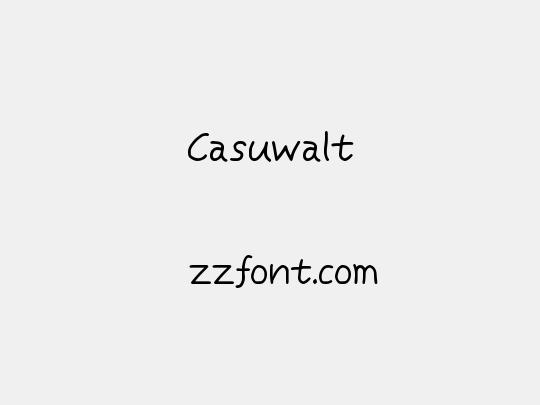 Casuwalt