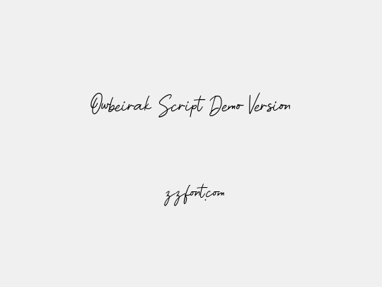 Owbeirak Script Demo Version