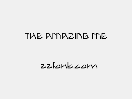 THE AMAZING ME