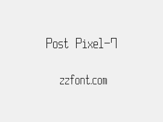 Post Pixel-7