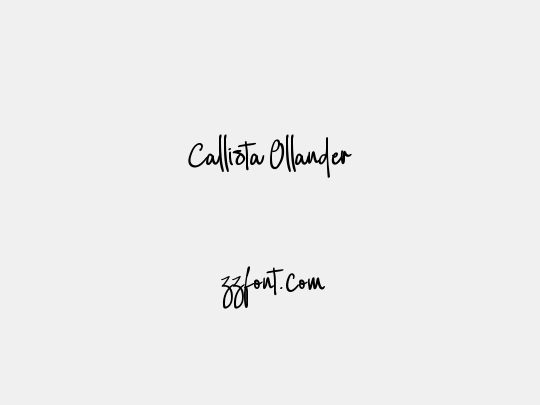 Callista Ollander