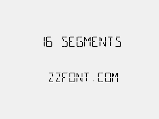 16 Segments