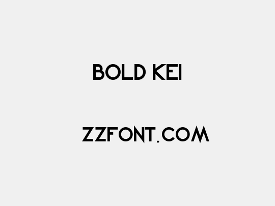 Bold Kei