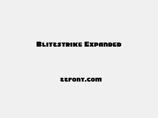 Blitzstrike Expanded