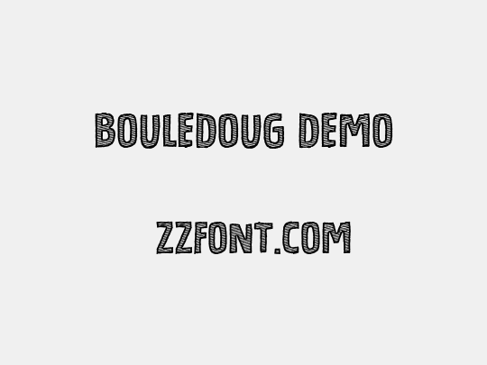 Bouledoug DEMO