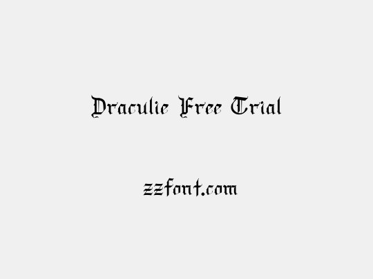 Draculie Free Trial