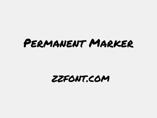 Permanent Marker