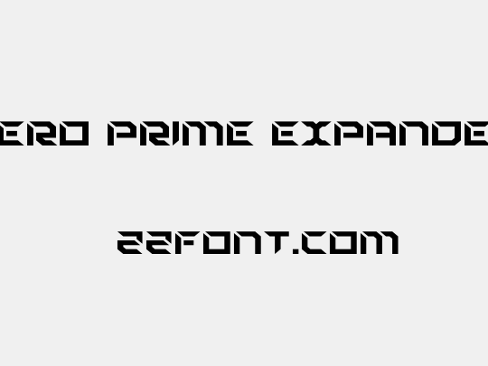 Zero Prime Expanded