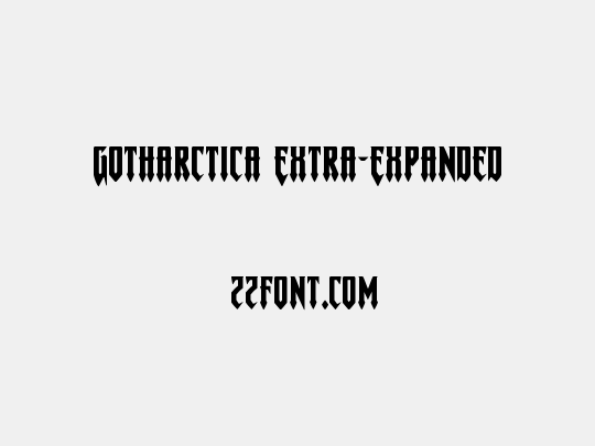 Gotharctica Extra-Expanded