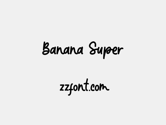 Banana Super