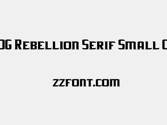 J-LOG Rebellion Serif Small Caps