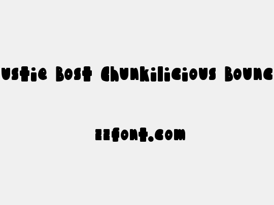 Austie Bost Chunkilicious Bounce