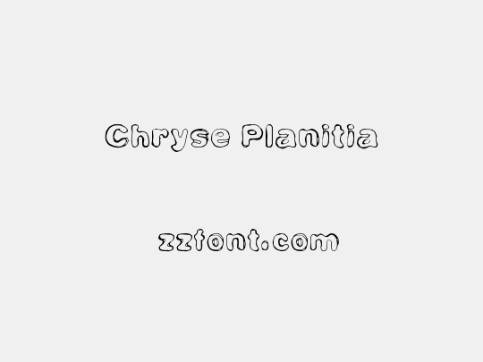 Chryse Planitia