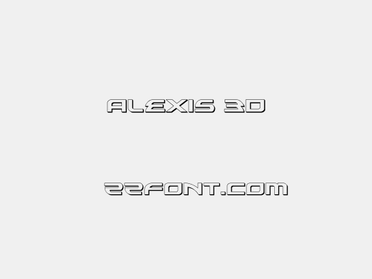 Alexis 3D