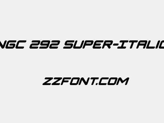 NGC 292 Super-Italic