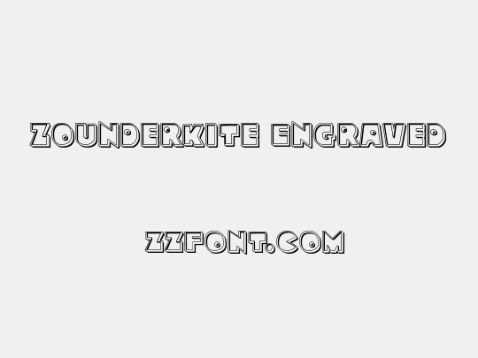 Zounderkite Engraved