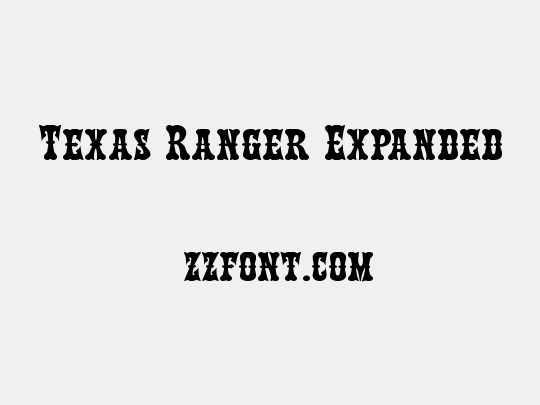 Texas Ranger Expanded