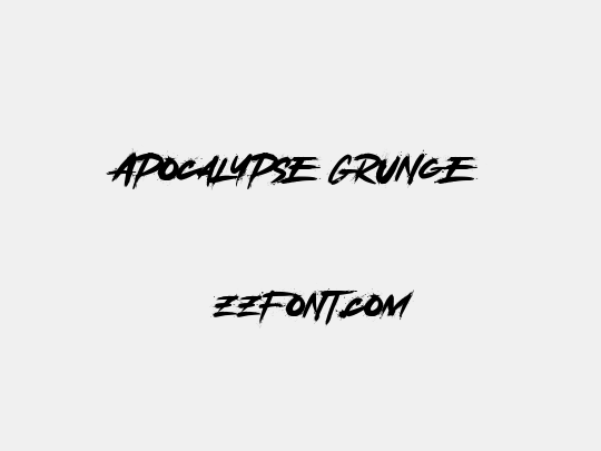 Apocalypse Grunge