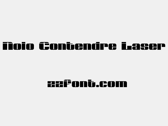 Nolo Contendre Laser