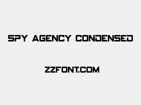 Spy Agency Condensed
