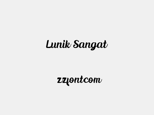 Lunik Sangat