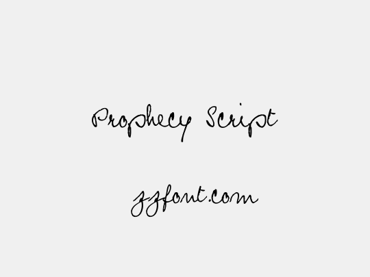 Prophecy Script