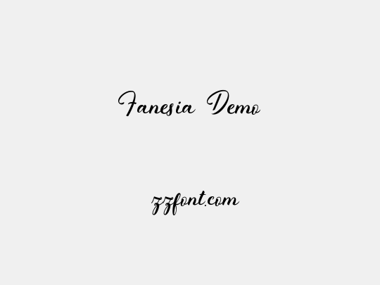 Fanesia Demo
