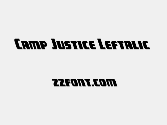 Camp Justice Leftalic