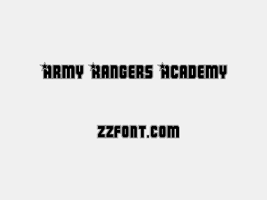 Army Rangers Academy