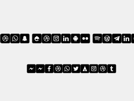 Icons Social Media 7