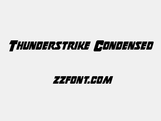 Thunderstrike Condensed