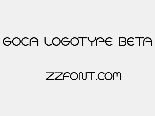 Goca logotype beta