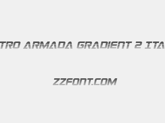 Astro Armada Gradient 2 Italic