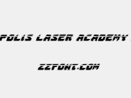Astropolis Laser Academy Italic