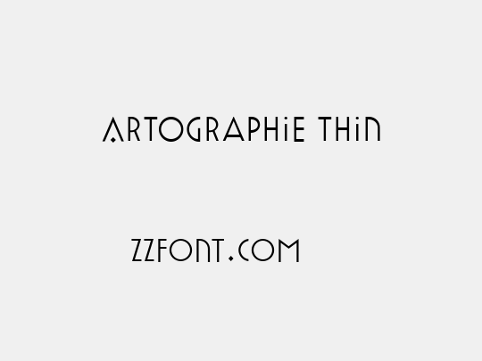 Artographie Thin