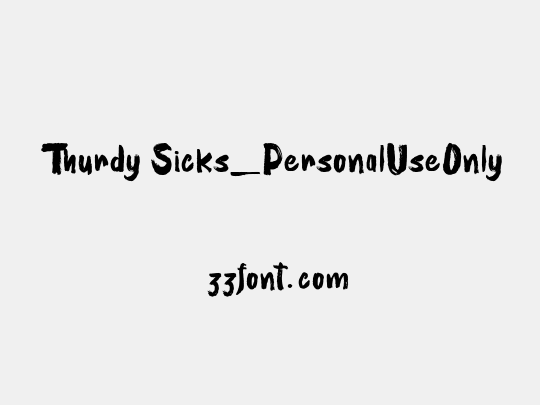  Thurdy Sicks_PersonalUseOnly