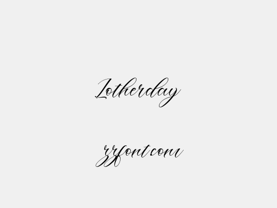 Lotherday