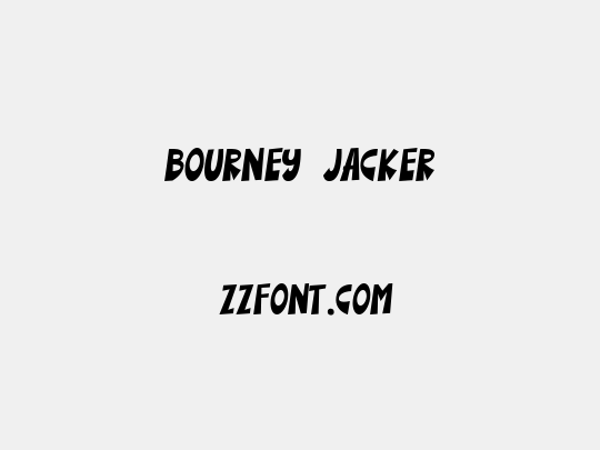 Bourney Jacker