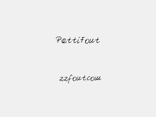 PattiFont