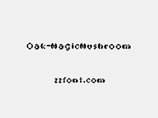 Oak-MagicMushroom