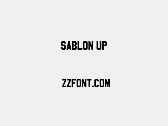 Sablon Up