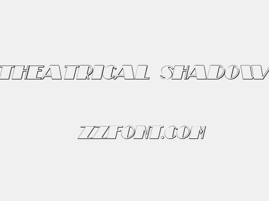 Theatrical Shadow