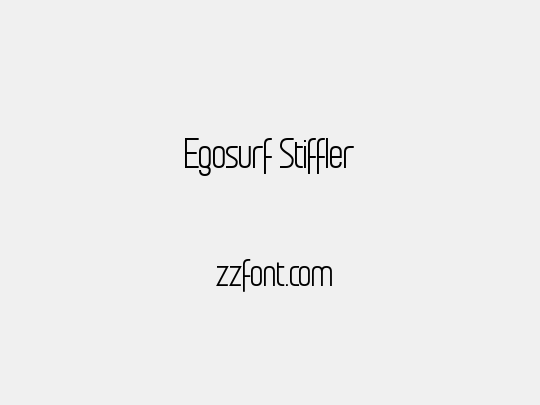 Egosurf Stiffler
